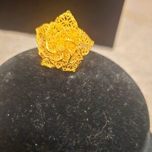 21kgp Duabi gold ring